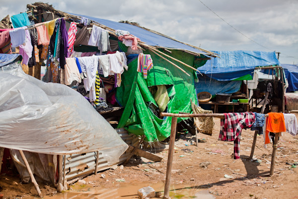 Cambodia-Slums