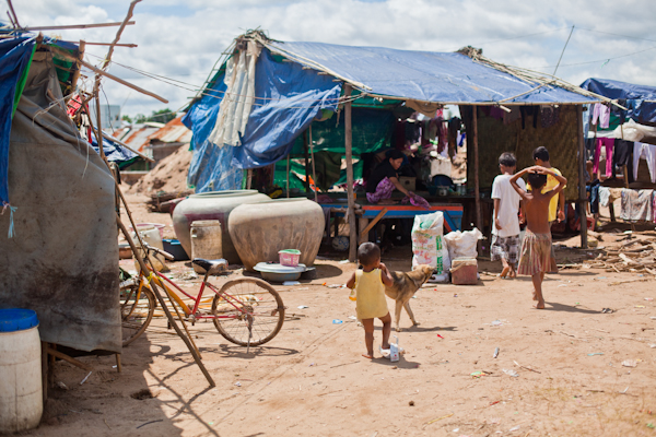 Cambodia-Slums
